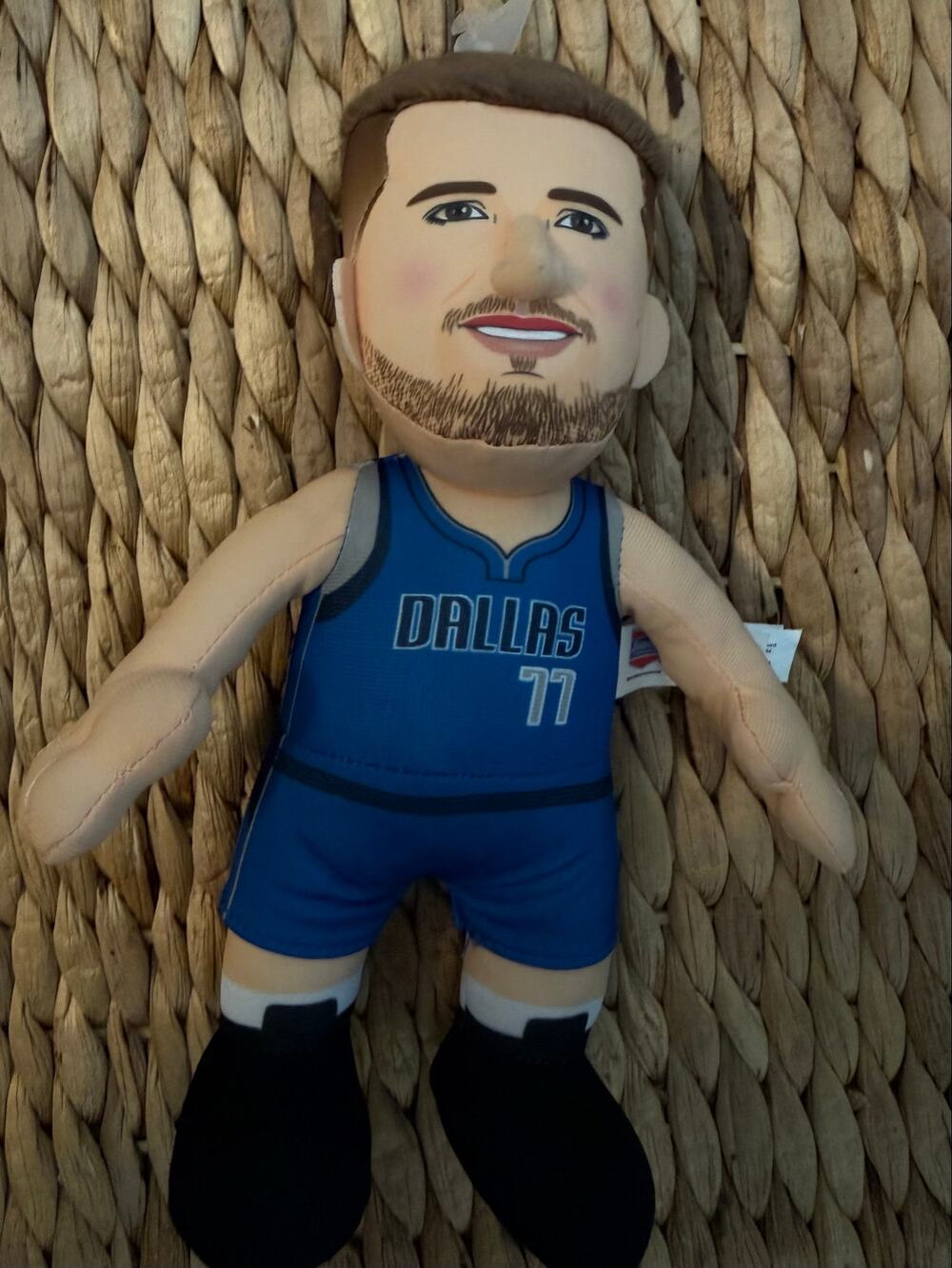 Bleacher Creatures Luka Doncic Dallas Mavericks #77 Plush 10” w/ Hang Tag